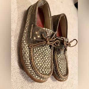 Womens twisted X driving Mocs size 7.5